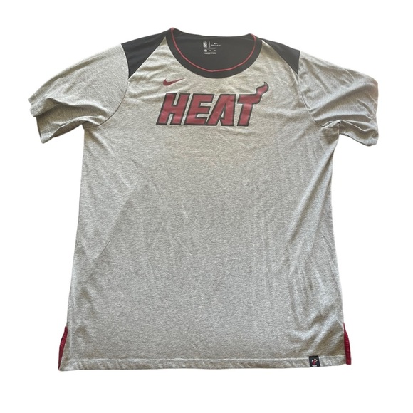 Miami Heat Nike DriFit Tee Shirt - Picture 1 of 4